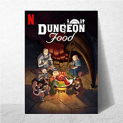 Delicious in Dungeon is an anime adaptation Delicious In Dungeon Posters