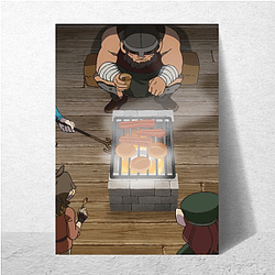 Delicious in Dungeon features eating dungeon monsters Delicious In Dungeon Posters