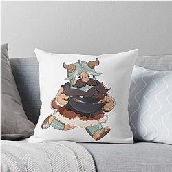 Dungeon Meishi Senshi Delicious in Dungeon Throw Pillow