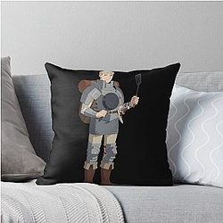 Delicious in Dungeon Laios Throw Pillow