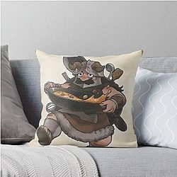 Dungeon Meshi Delicious in Dungeon Chilchucking Throw Pillow