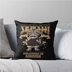 Senshi Delicious in Dungeon Throw Pillow