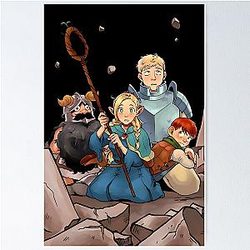 Delicious in Dungeon All in One Poster