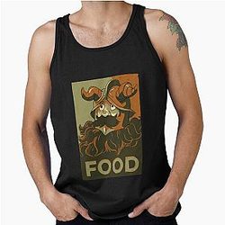 Senshi for Food in Dungeon Tank Top
