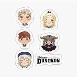 Delicious in Dungeon Sticker Pack