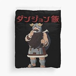 Senshi in Dungeon Duvet Cover