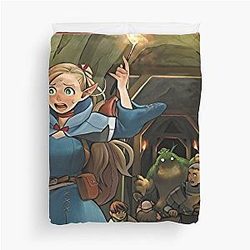 Dungeon Meshi in Dungeon - Reading a Magical Duvet Cover