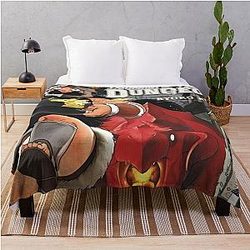 Delicious in Dungeon Cover image Throw Blanket