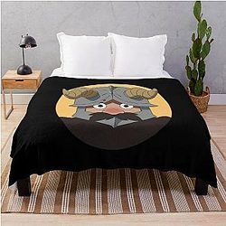 Delicious in Dungeon Senshi Throw Blanket