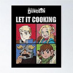 Delicious in Dungeon Cooking Poster
