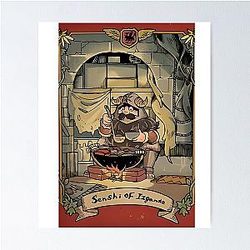 Dungeon Meshi in the Delicious Delicious in Dungeon - Senshi Cooking Poster