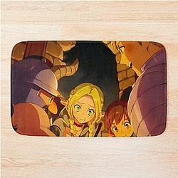 Delicious in Dungeon a Cave Bath Mat