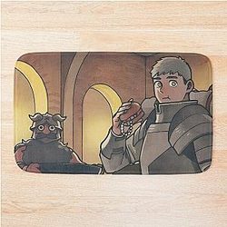 Delicious in Dungeon Art Bath Mat