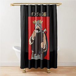 Senshi in Dungeon Shower Curtain