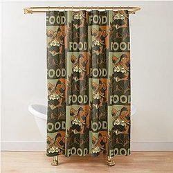 Senshi for Food, Delicious Dungeon Shower Curtain