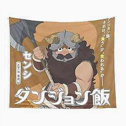 Delicious in Dungeon Chilchuck Tapestry
