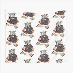 Dungeon Meshi Senshi Chibi Delicious in Dungeon Tapestry