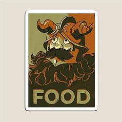 Senshi for Food, Delicious in Dungeon Magnet
