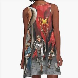 Delicious in Dungeon A Line Dress