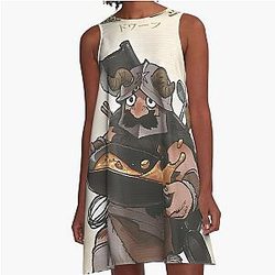Dungeon Meshi Delicious in Dungeon - Chilchuck A-Line Dress