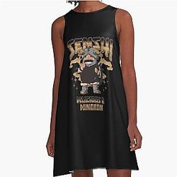 Senshi in Dungeon A-Line Dress