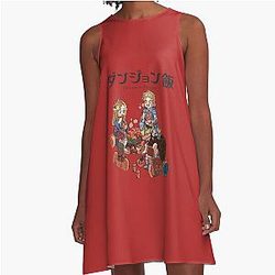 Dungeon Meshi Delicious in Dungeon A-Line Dress