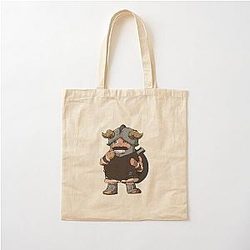 Senshi in Dungeon Cotton Tote Bag