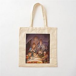 Delicious in Dungeon Cotton Tote Bag