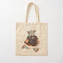 Dungeon Meshi Senshi Chibi Delicious in Dungeon Cotton Tote Bag