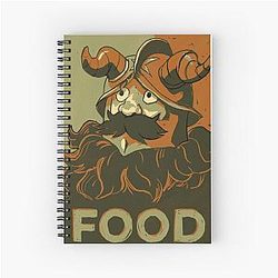 Senshi for Food or Delicious in Dungeon Notebook
