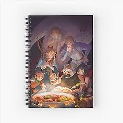 Delicious in Dungeon Spiral Notebook