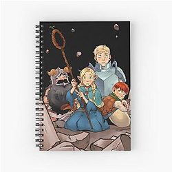 Delicious in Dungeon All in One Spiral Notebook