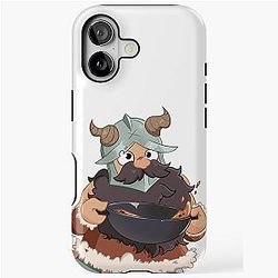 Dungeon Meshi Senshi Chibi Delicious in Dungeon iPhone Tough Case