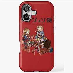 Dungeon Meshi Delicious in Dungeon lets eat! iPhone Tough Case