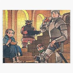 Delicious in Dungeon Looking Cute while Eating Meal Jigsaw Puzzle