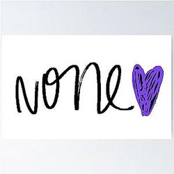Demi Lovato Purple Heart Version Poster