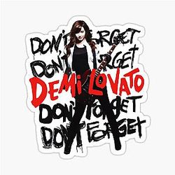 DEMI LOVATO Sticker