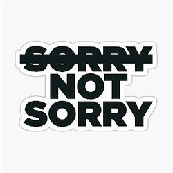 Demi Lovato Sorry Sticker
