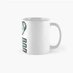 I Love Me - Blue Floral - Classic Mug