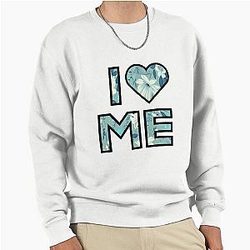 I Love Blue Floral Demi Lovato Inspired Pullover Sweatshirt