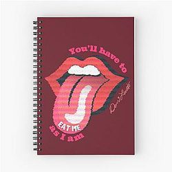 Eat Me Demi Lovato Spiral Notebook