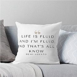 Demi Lovato - Dancing With The Devil Throw Pillow