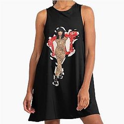 Demi Lovato Classic A-Line Dress