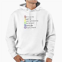 Pride Strong - Demi Lovato Song Titles Pullover Hoodie
