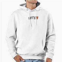 Demi Lovato Orange Heart Pullover Hoodie