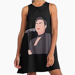 Demi Lovato Illustration Dress