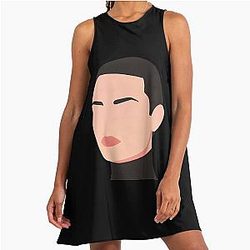 Demi Lovato Illustration Dress