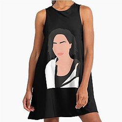 Demi Lovato Illustration Dress