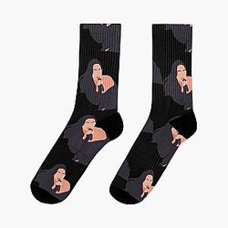 Demi Lovato Illustration Socks