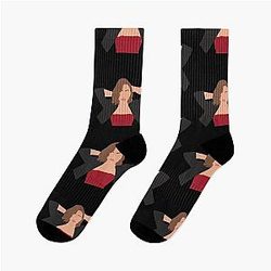 Demi Lovato Illustration Sock